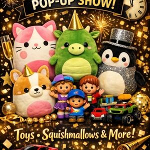 Pop up New Year's Eve show 8:30 to 10:30 p.m.